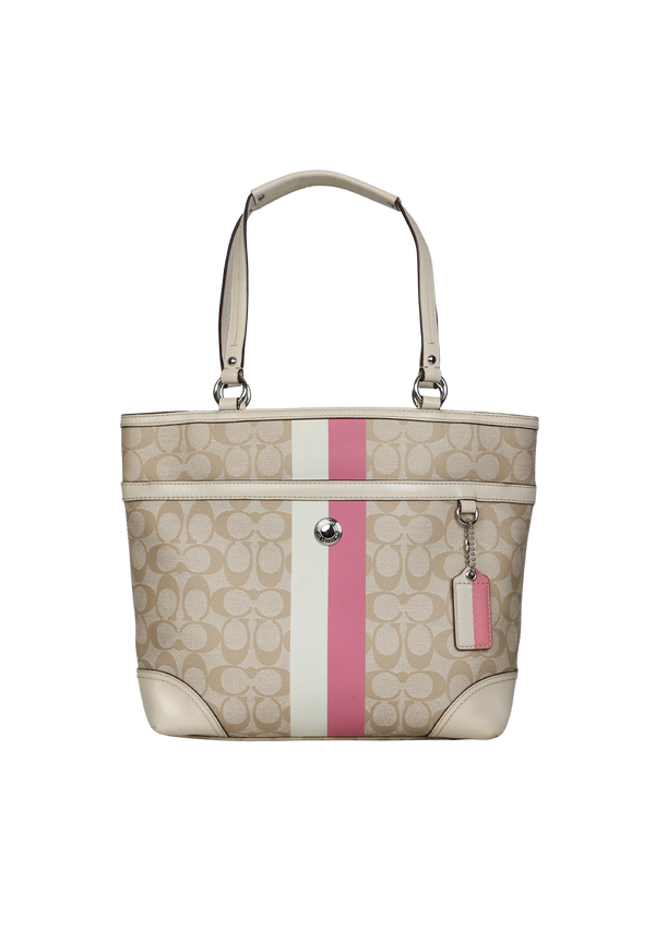 SIGNATURE SHOULDER BAG
