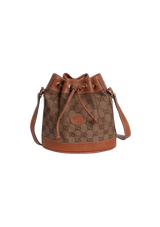 VINTAGE GG CANVAS BUCKET BAG