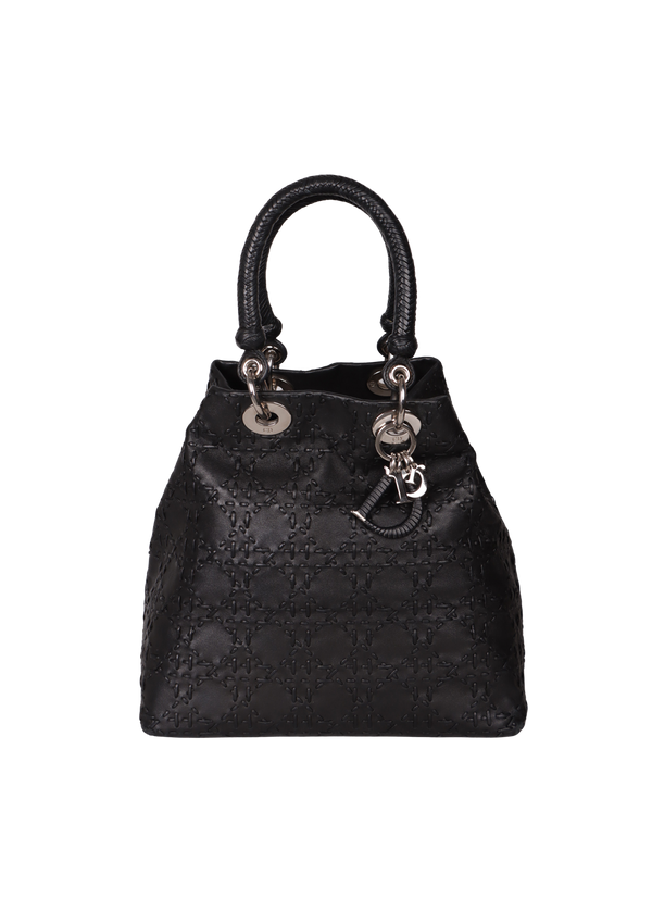 LARGE SOFT STITCH LADY DIOR