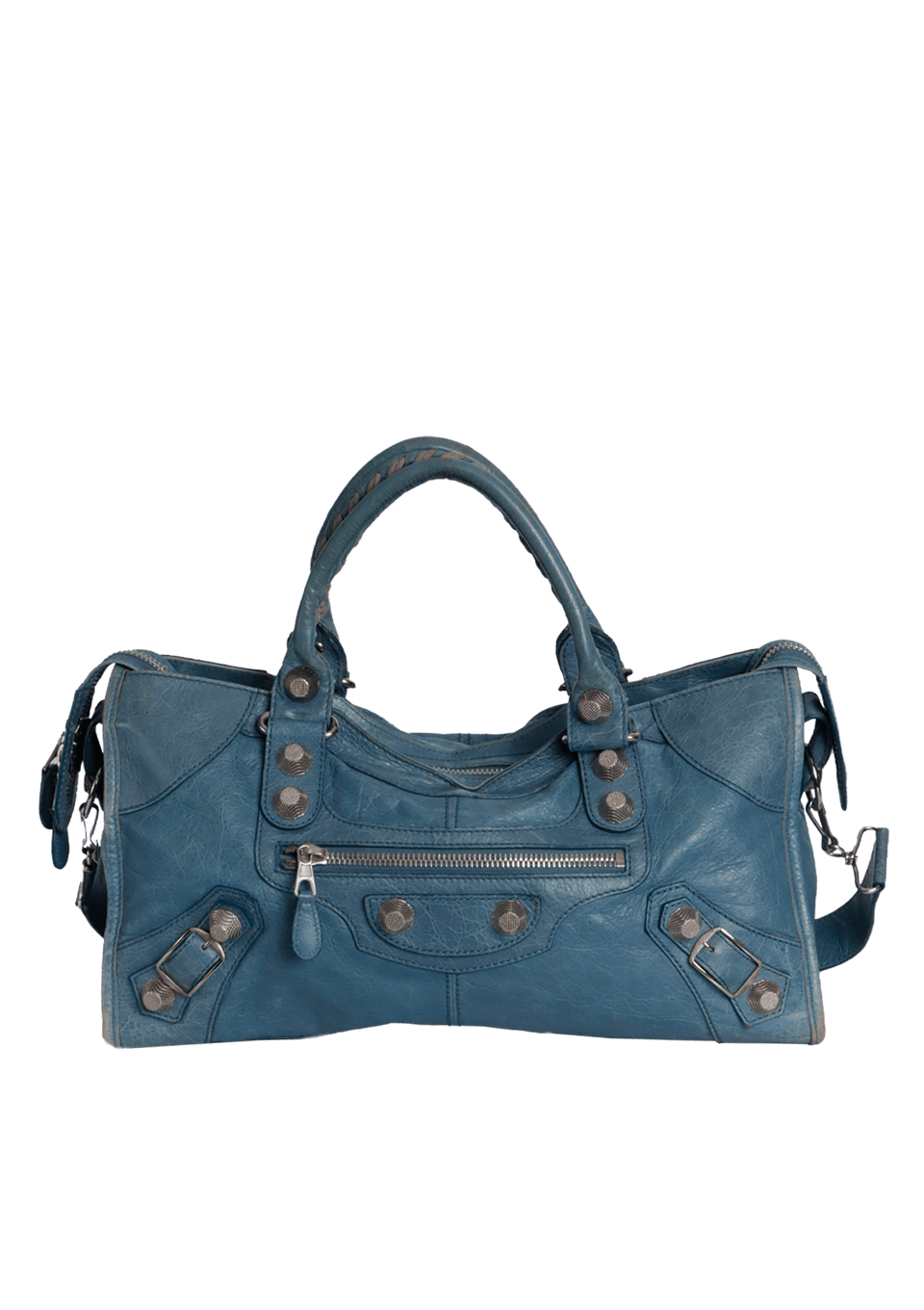 BOLSA BALENCIAGA MOTOCROSS GIANT 21 PART-TIME AZUL ORIGINAL – Gringa