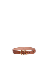 DOUBLE G LOGO BELT 80