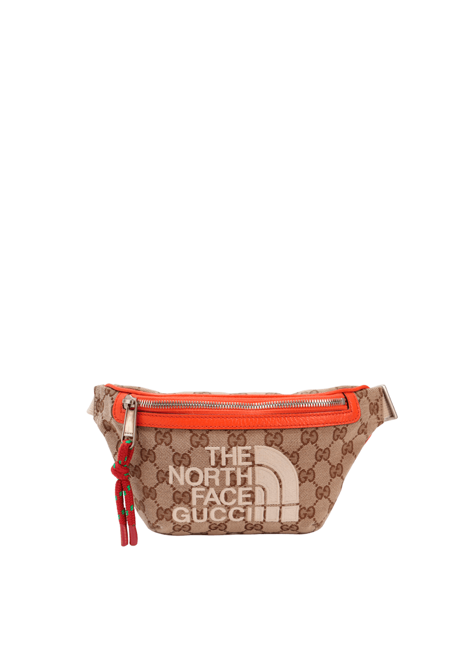 POCHETE GUCCI X THE NORTH FACE GG CANVAS BELT BAG BEGE ORIGINAL