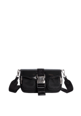 RE-NYLON DOUBLE FRONT POCKET BAG