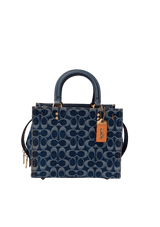 DENIM SIGNATURE ROGUE BAG 25