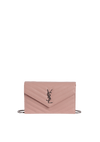 CASSANDRE ENVELOPE MATELASSÉ CHAIN WALLET