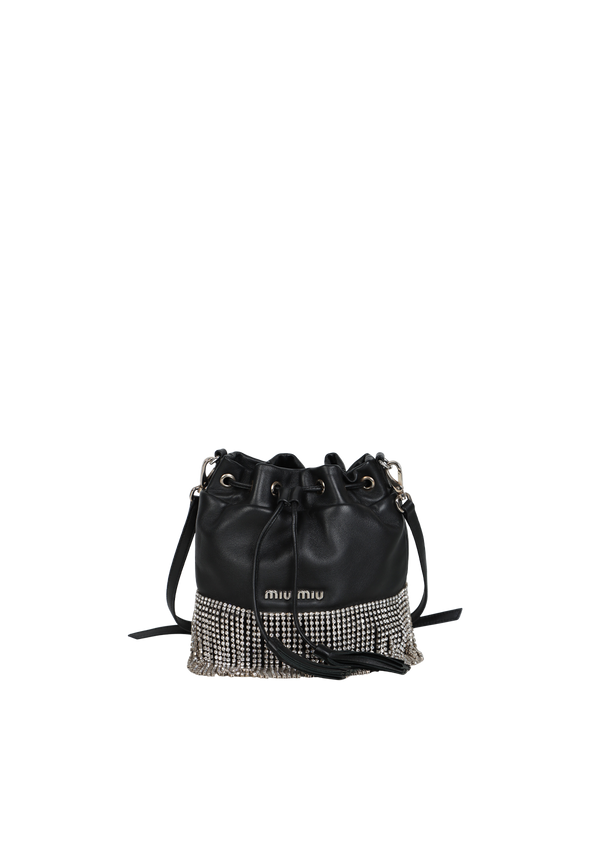 STARLIGHT FRINGE BUCKET BAG