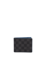 DAMIER GRAPHITE SLENDER WALLET