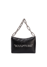 SCULPTURE SHOULDER CHAIN BAG