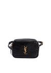 CROCODILE EMBOSSED LOU CAMERA BAG