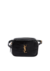 CROCODILE EMBOSSED LOU CAMERA BAG
