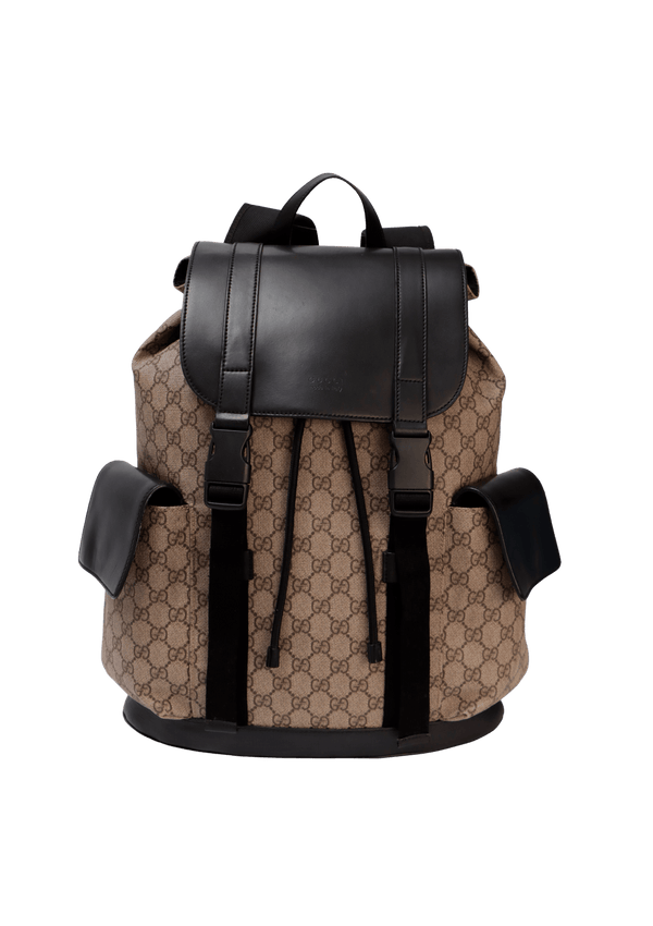 GG SUPREME DOUBLE BUCKLE BACKPACK