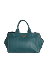 LEATHER HANDLE BAG