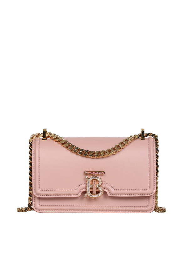 LIMITED EDITION CRYSTAL TB CHAIN BAG
