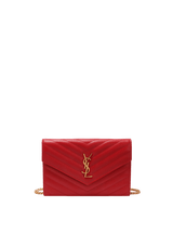 CASSANDRE MATELASSÉ CHAIN WALLET