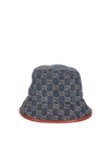 GG DENIM BUCKET HAT