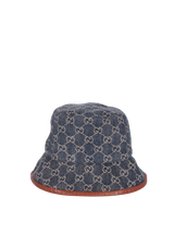 GG DENIM BUCKET HAT