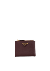 SAFFIANO TRIANGLE LOGO BIFOLD WALLET