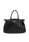 NAVY SATCHEL BAG