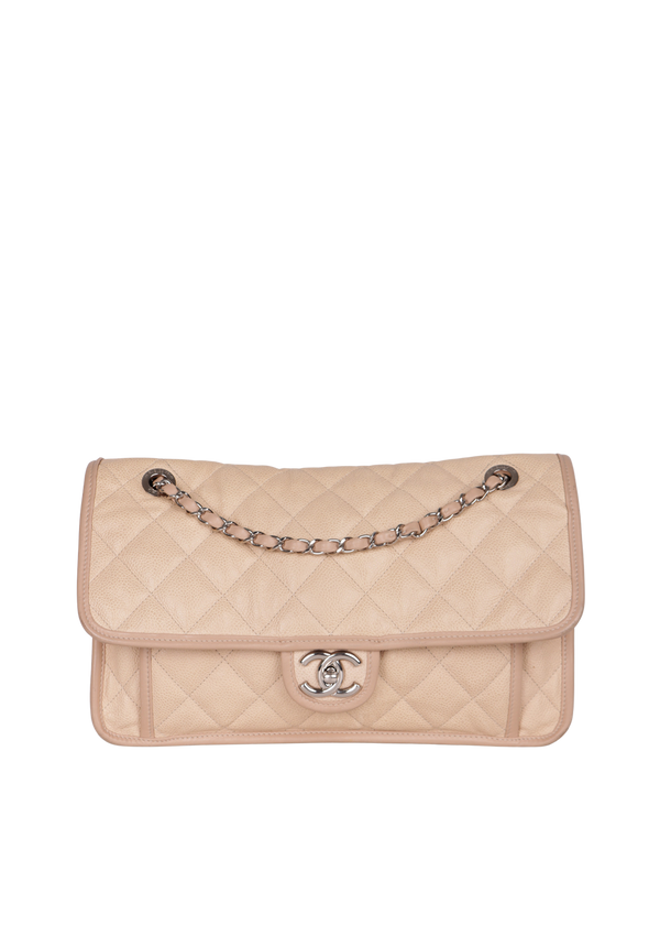 JUMBO FRENCH RIVIERA FLAP BAG