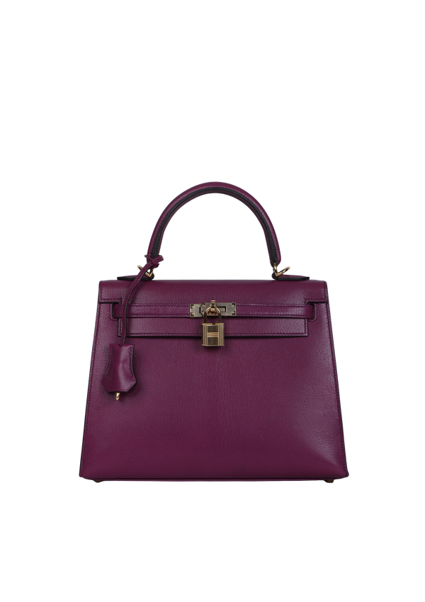 CHEVRE DE COROMANDEL KELLY II SELLIER 25 GOLD HARDWARE