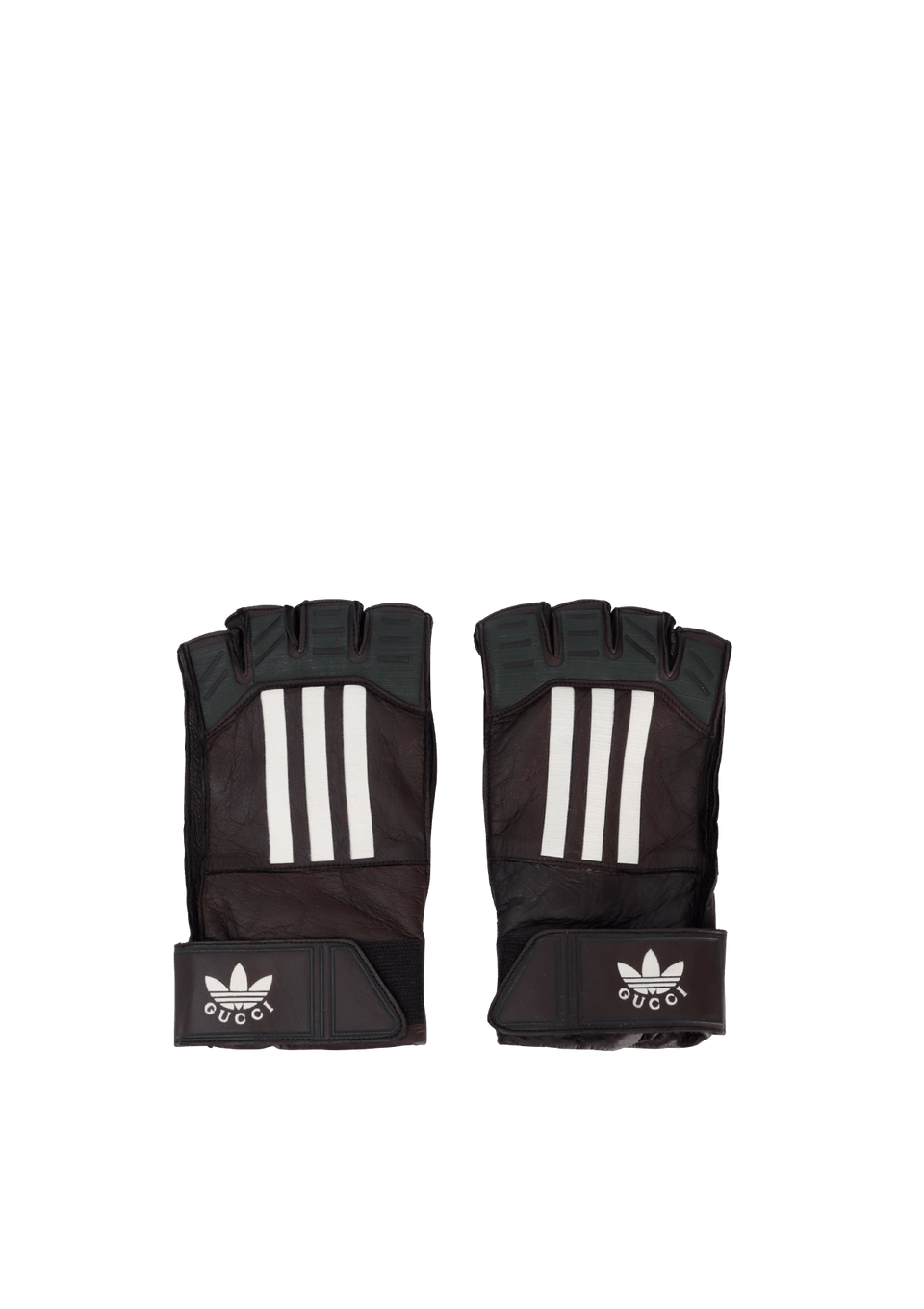 小物 Gucci x Adidas Leather Logo Glove Gucci Adidas X Leather Gloves In Schwarz | ModeSens