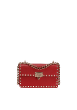 ROCKSTUD CHAIN FLIP LOCK FLAP BAG