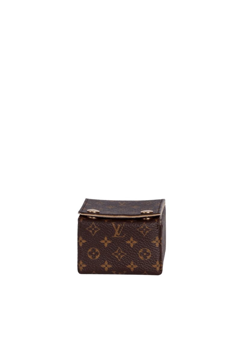 MONOGRAM FOLDING JEWELRY CASE