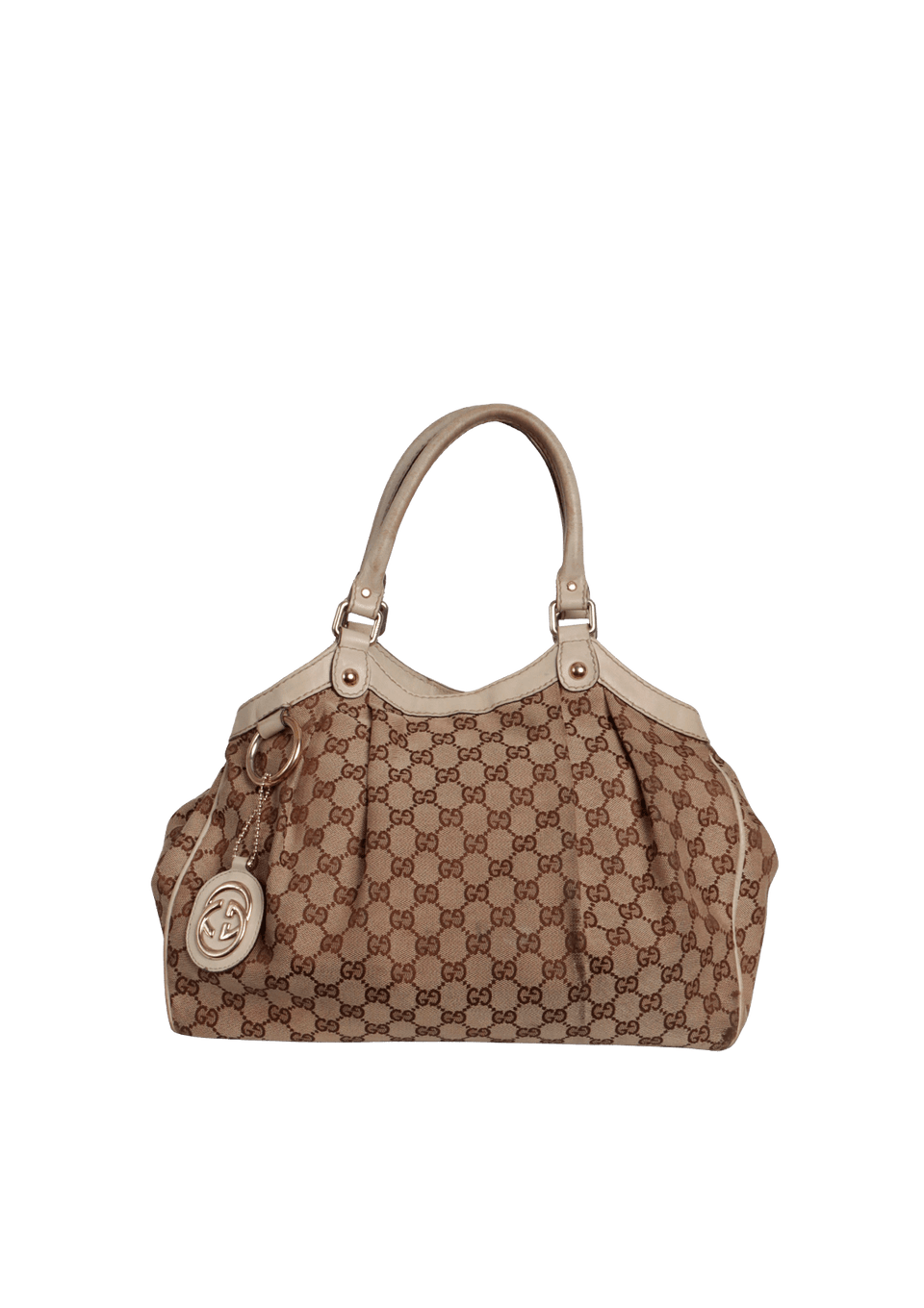 BOLSA GUCCI LARGE GG CANVAS SUKEY MARROM ORIGINAL – Gringa