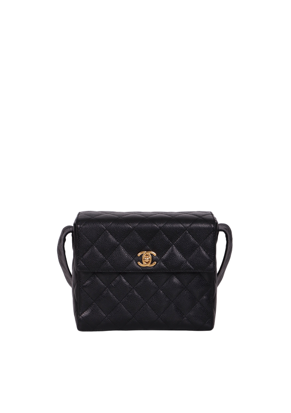 VINTAGE CC BOX BAG CAVIAR