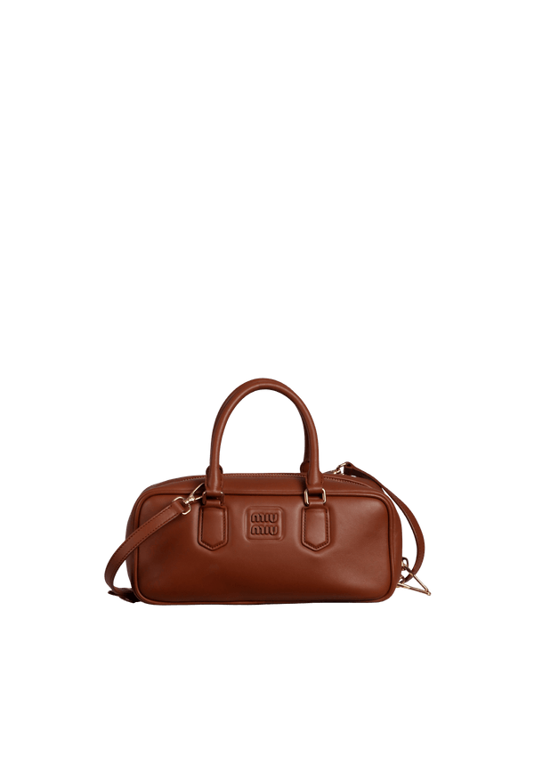 LEATHER ARCADIE HANDLE BAG