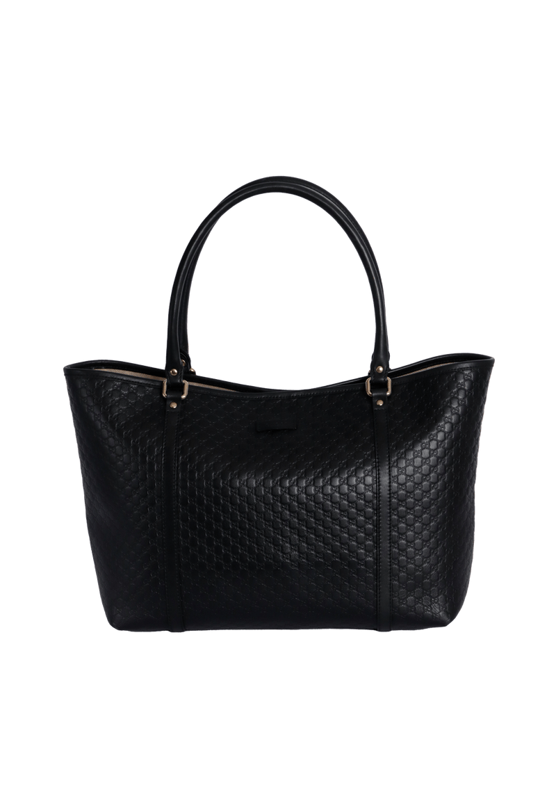 MICROGUCCISSIMA DOME TOTE BAG