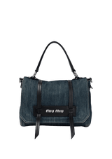 DENIM SHOULDER BAG