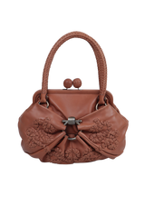 LEATHER HANDLE BAG
