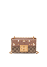 SMALL GG SUPREME PADLOCK BAG