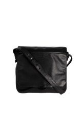 LEATHER MESSENGER BAG
