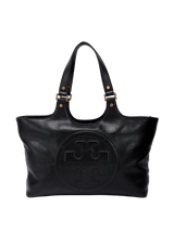 LEATHER BOMBE TOTE