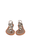 CRYSTAL SANDALS 34