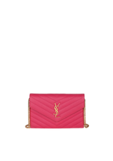CASSANDRE ENVELOPE MATELASSÉ CHAIN WALLET