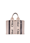 SMALL CANVAS WOODY TOTE