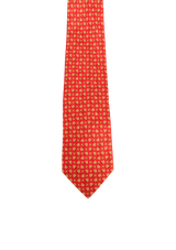 PRINTED SILK TIE