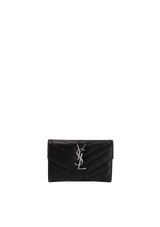 CASSANDRE MATELASSÉ COMPACT WALLET
