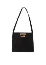 VINTAGE SUEDE SHOULDER BAG