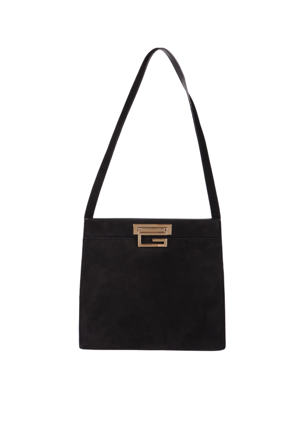 VINTAGE SUEDE SHOULDER BAG