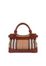 BRIDLE HOUSE CHECK SMALL HEPBURN TOTE