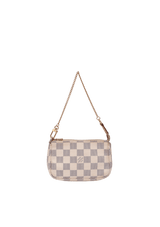 DAMIER AZUR POCHETTE ACCESSOIRES MINI