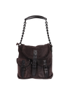 SUEDE MESSENGER BAG