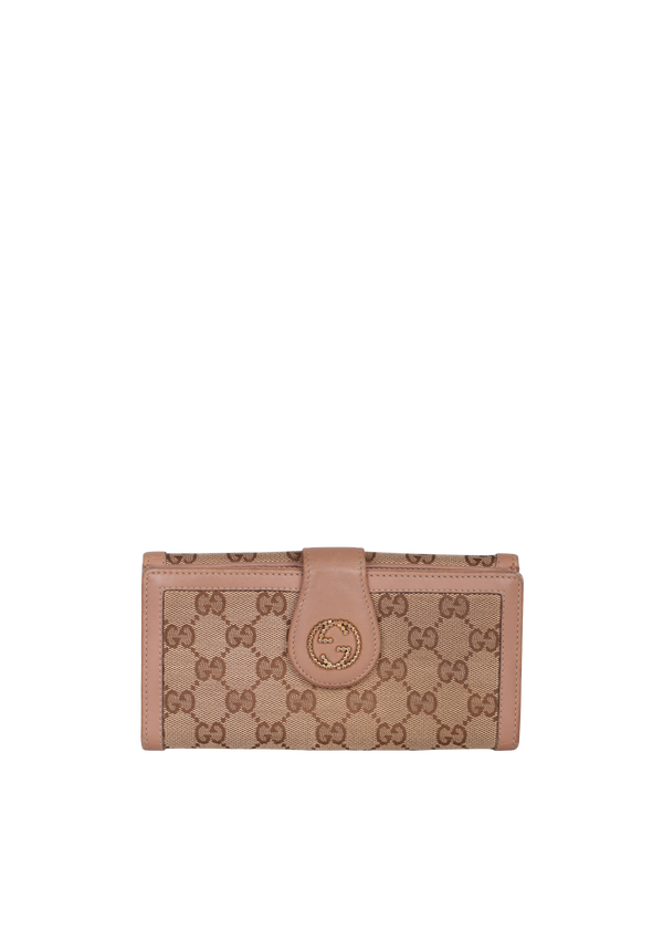 GG CANVAS BIFOLD WALLET