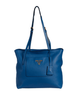 VITELLO DAINO FRONT POCKET TOTE