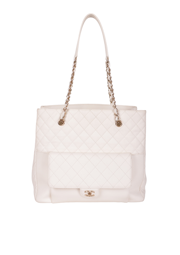 CC SHOPPING TOTE CAVIAR