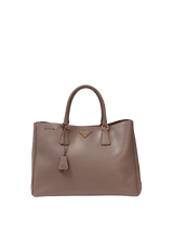 LARGE SAFFIANO LUX DOUBLE ZIP GALLERIA